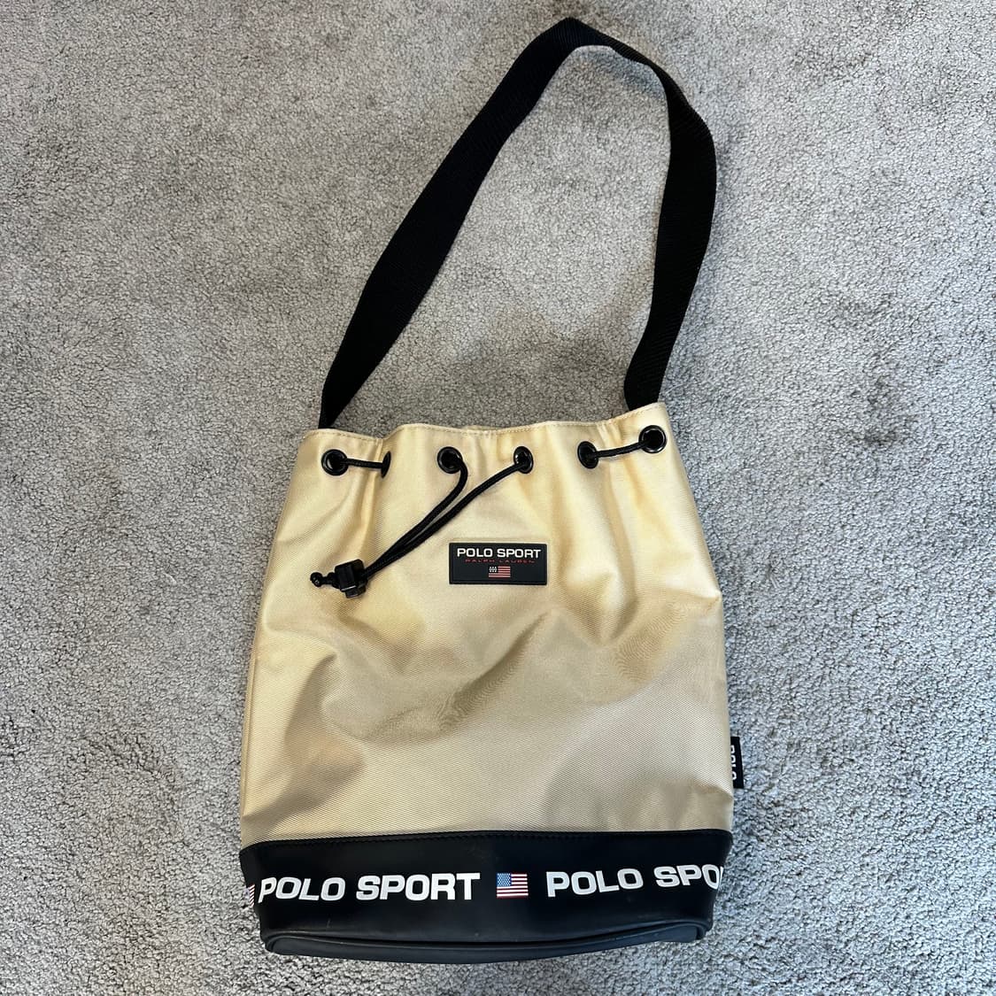 폴로 90s 빈티지 폴로 스포츠 나일론 버킷백F 상품이미지1