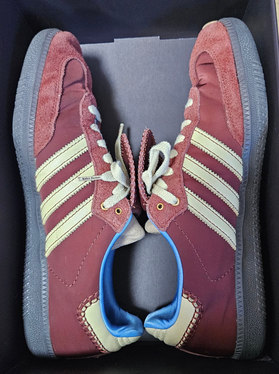 아디다스 x 웨일스보너 나일론 삼바 폭스 브라운 샌디 베이지 상품이미지8