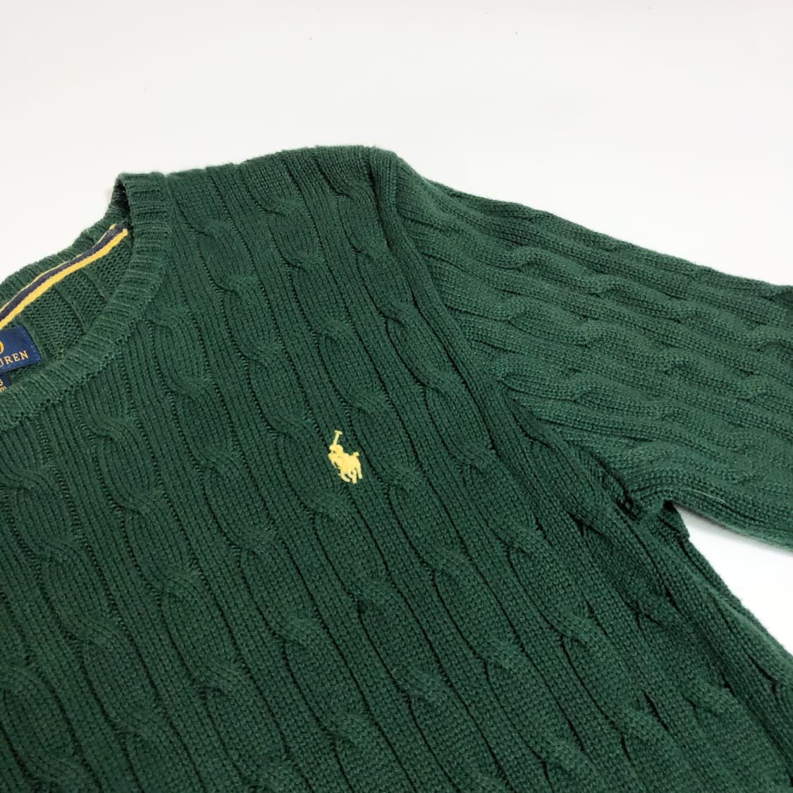 폴로 랄프로렌 케이블 니트 우먼XL 상품이미지4