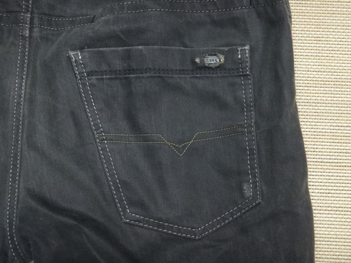 (34-35) 디젤 브래덤 0806Z 레귤러 슬림 데님 크롭 상품이미지6