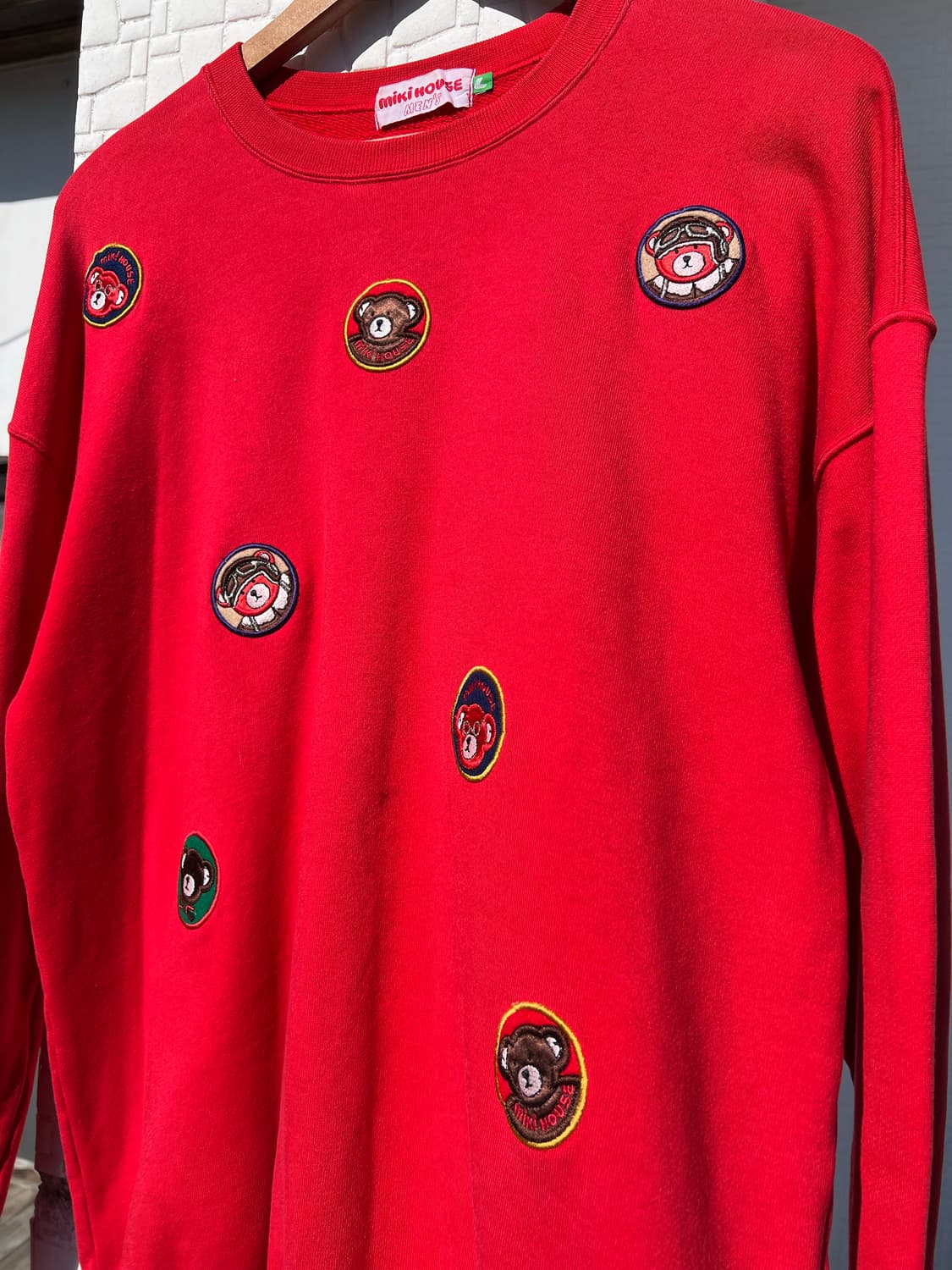 90s 일본판 미키하우스 빈티지 맨투맨 L 상품이미지2