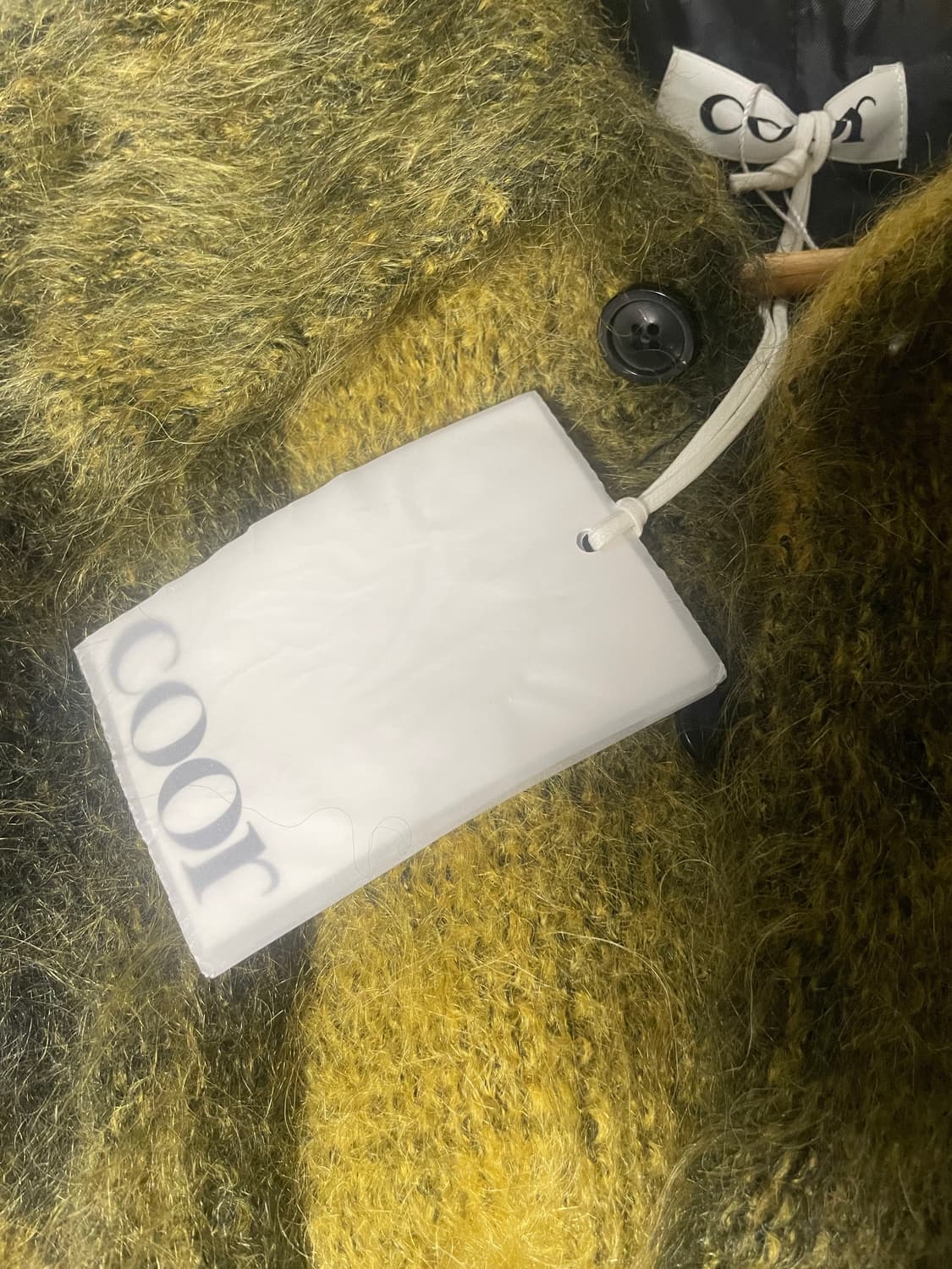 Coor 앙고라 퍼 가디건 택 O 데드스탁 상품이미지3