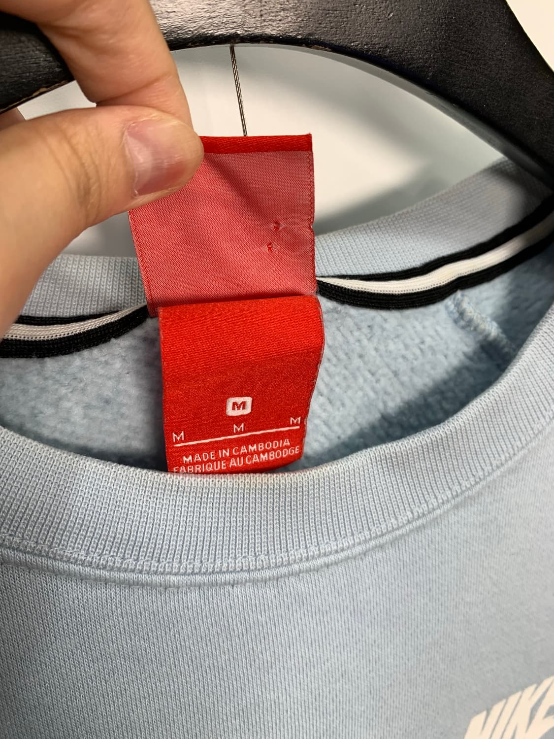 나이키 스카이블루 맨투맨  상품이미지3