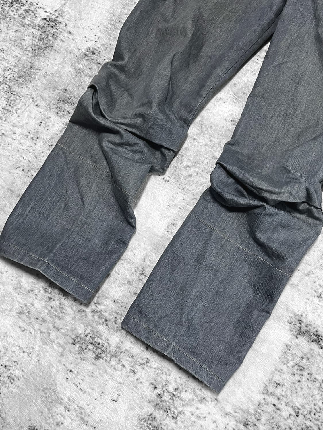 (ppfm) punk curved ash denim  상품이미지8