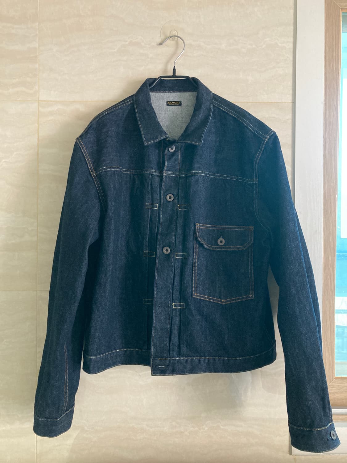 캐피탈 14oz 데님 자켓 상품이미지1