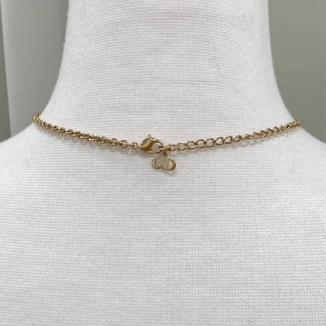 크리스찬 디올 DIOR 볼드 펜던트 체인 골드 여성 빈티지 목걸이 상품이미지6