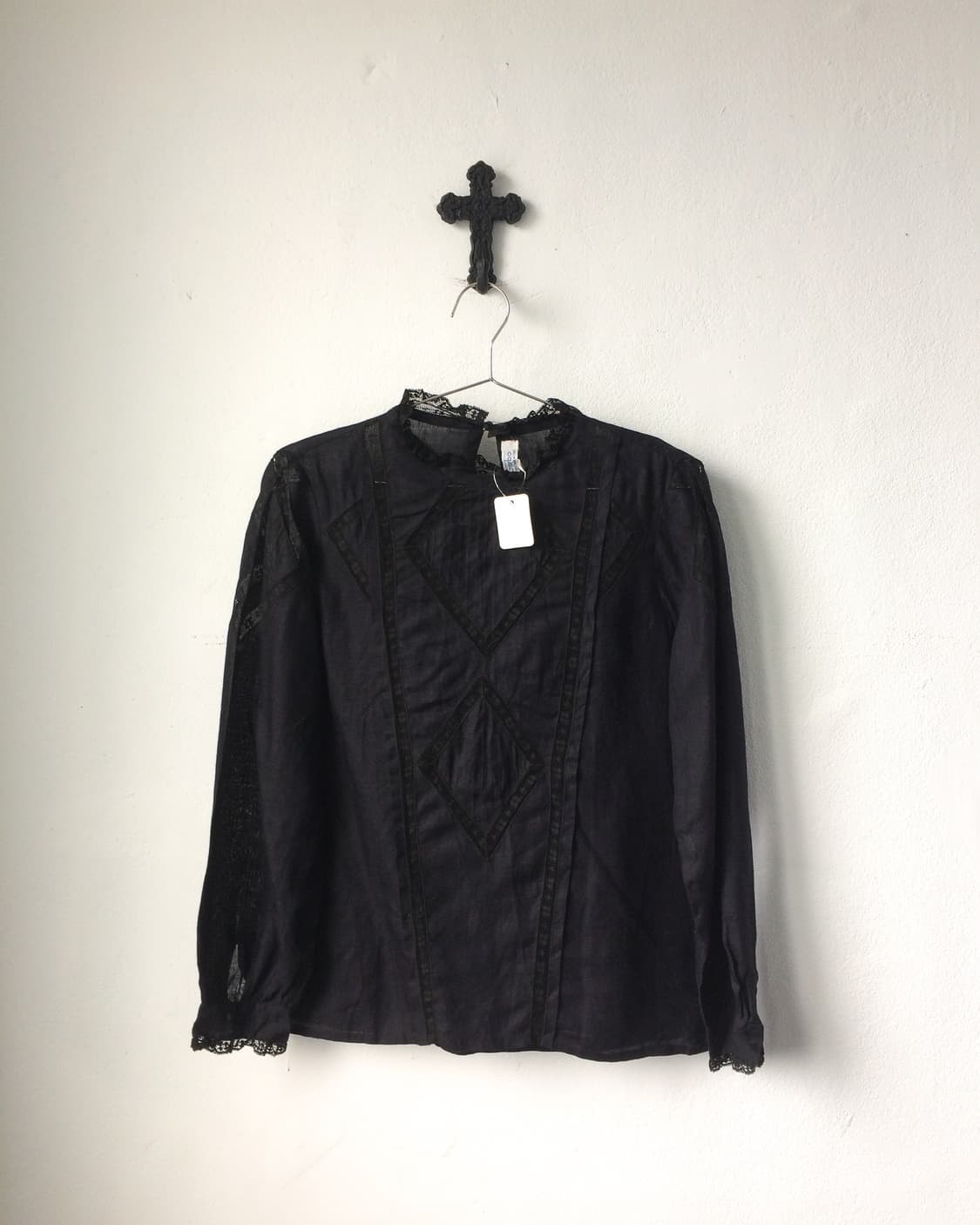 Pattern point blouse 상품이미지2