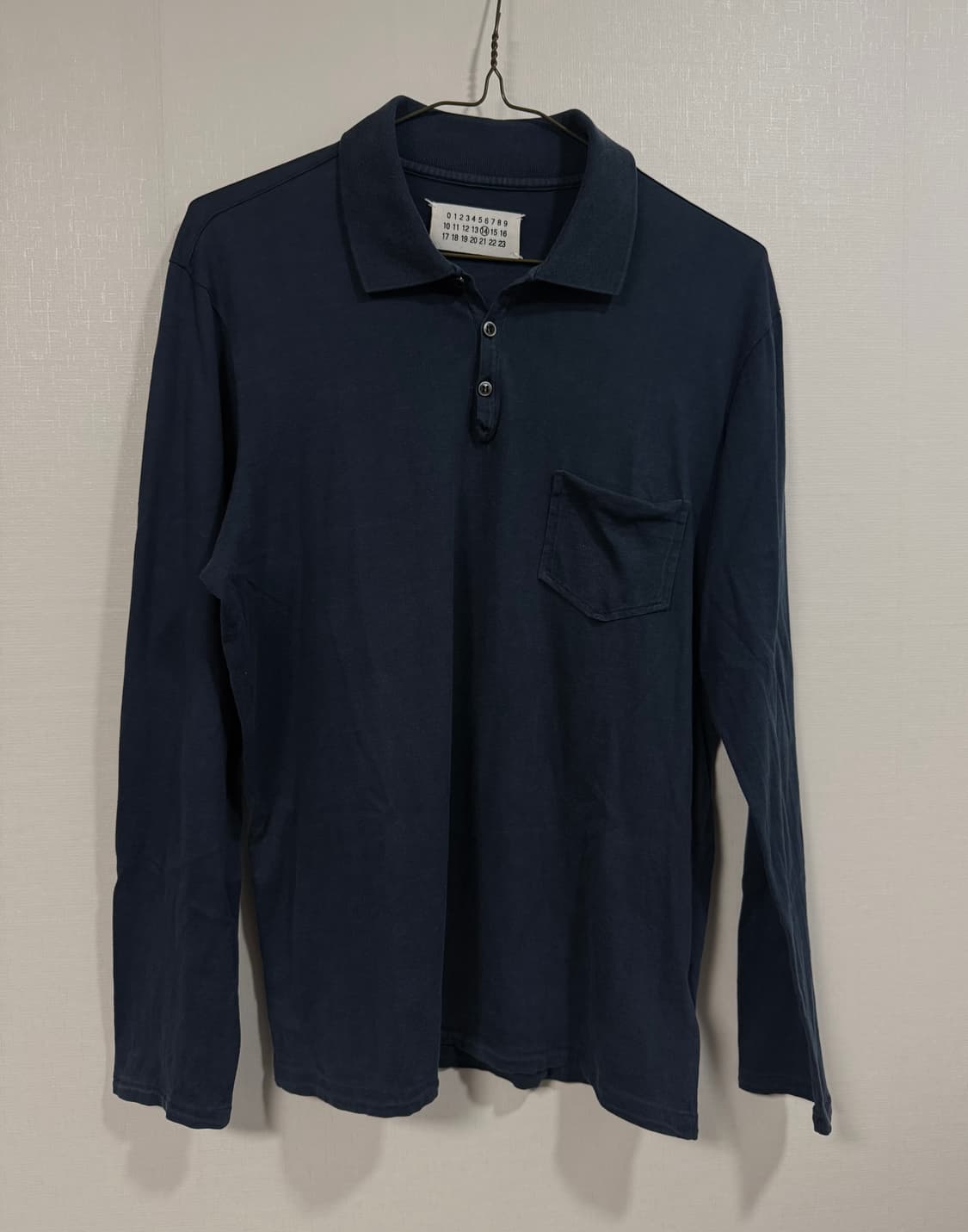 마틴마르지엘라 로우컷 원포켓 폴로 셔츠 상품이미지1