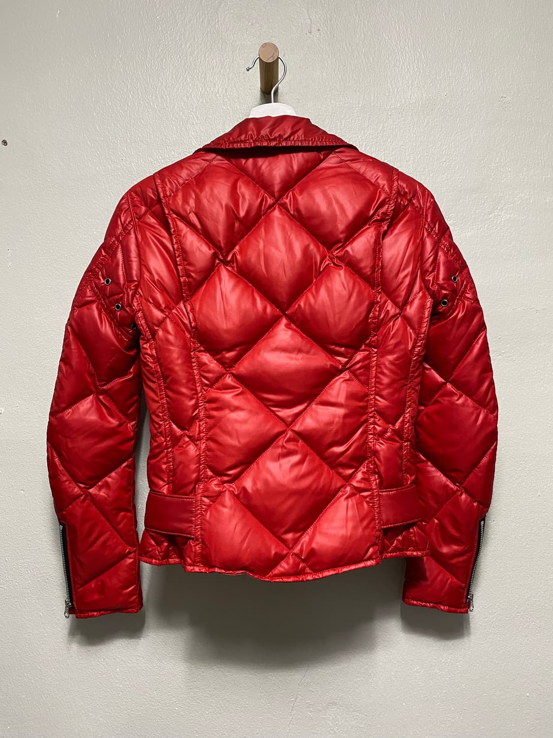 꼼데가르송 퀼팅 구스다운 패딩 라이더 자켓 상품이미지7