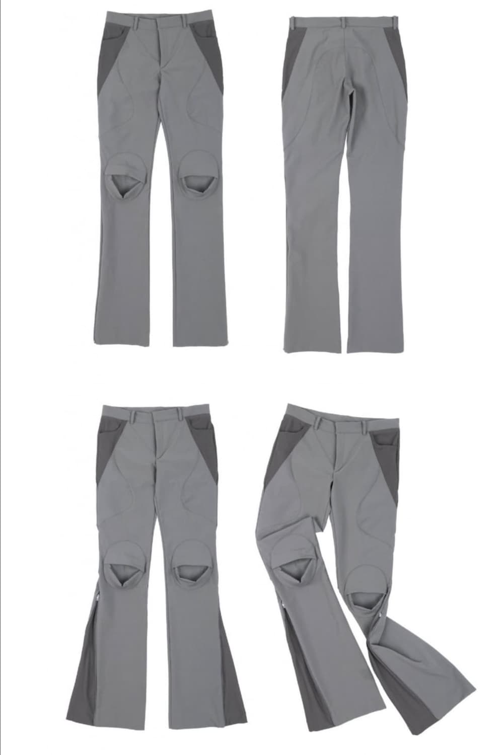 Ojos Knee bootscut pants 상품이미지3