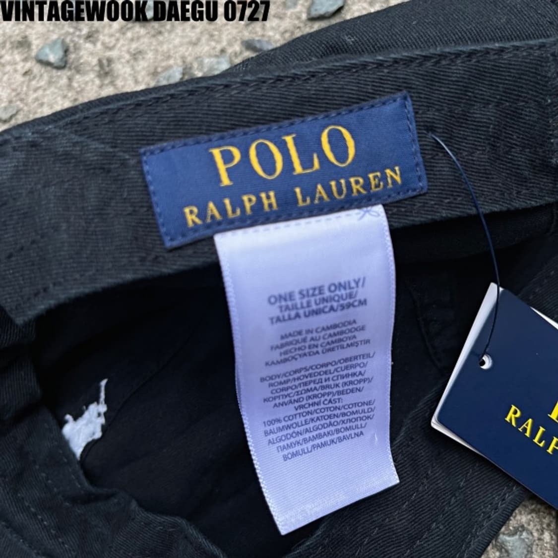 폴로 스몰폰 볼캡 데드스탁 상품이미지7