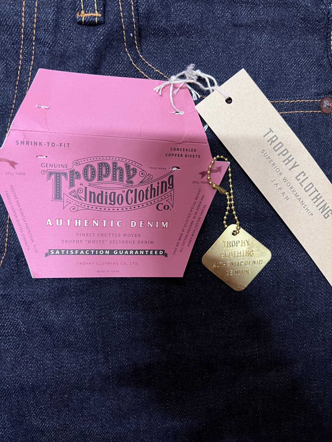 트로피클로딩 1505 스탠다드 어센틱 데님 팬츠 32 사이즈 상품이미지5