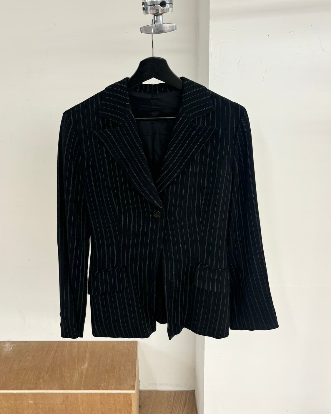 아이위시 요지 블랙 스트라이프 셋업  상품이미지2