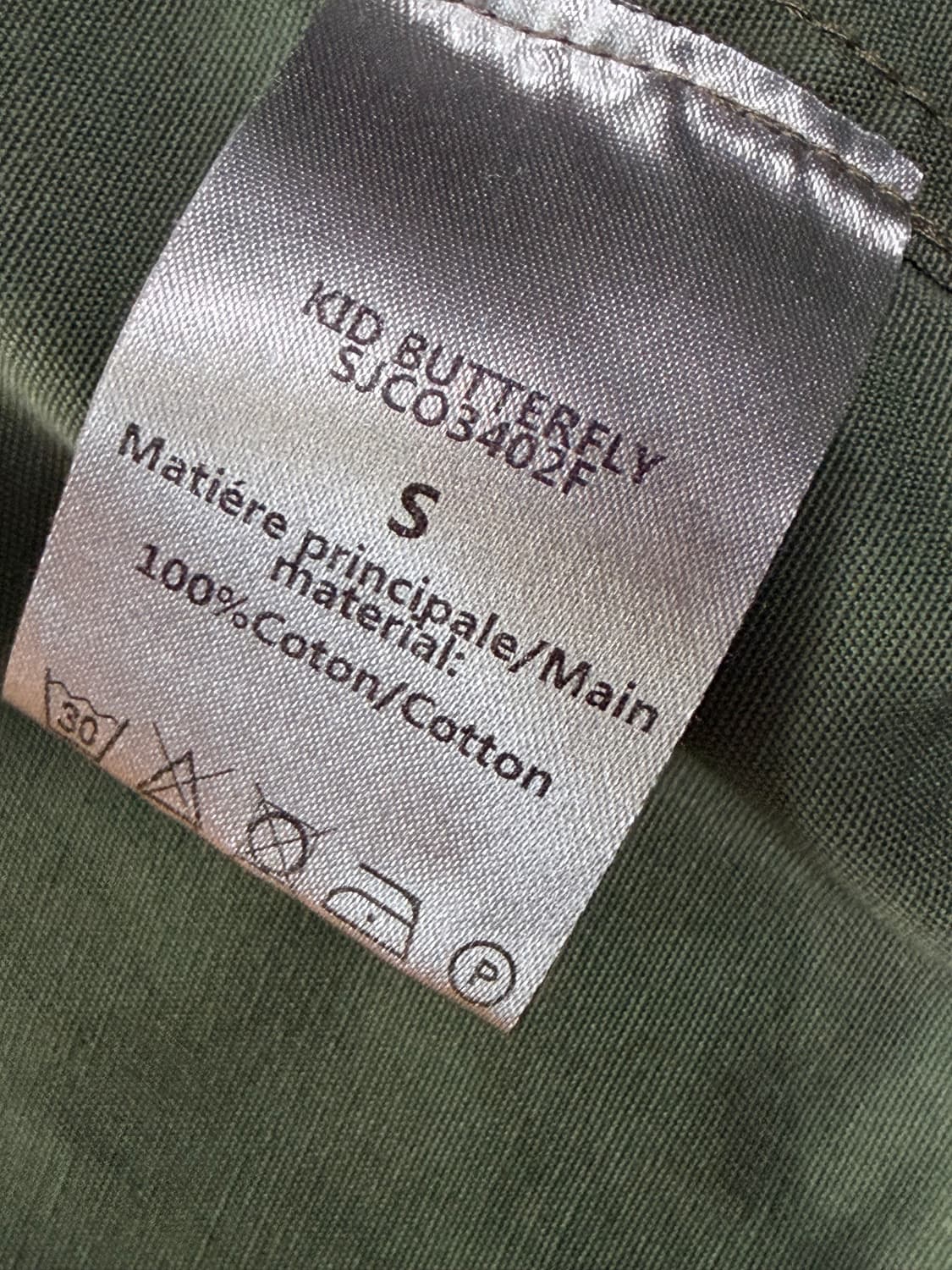 쟈딕앤볼테르 키드 버터플라이 밀리터리 필드 상품이미지9