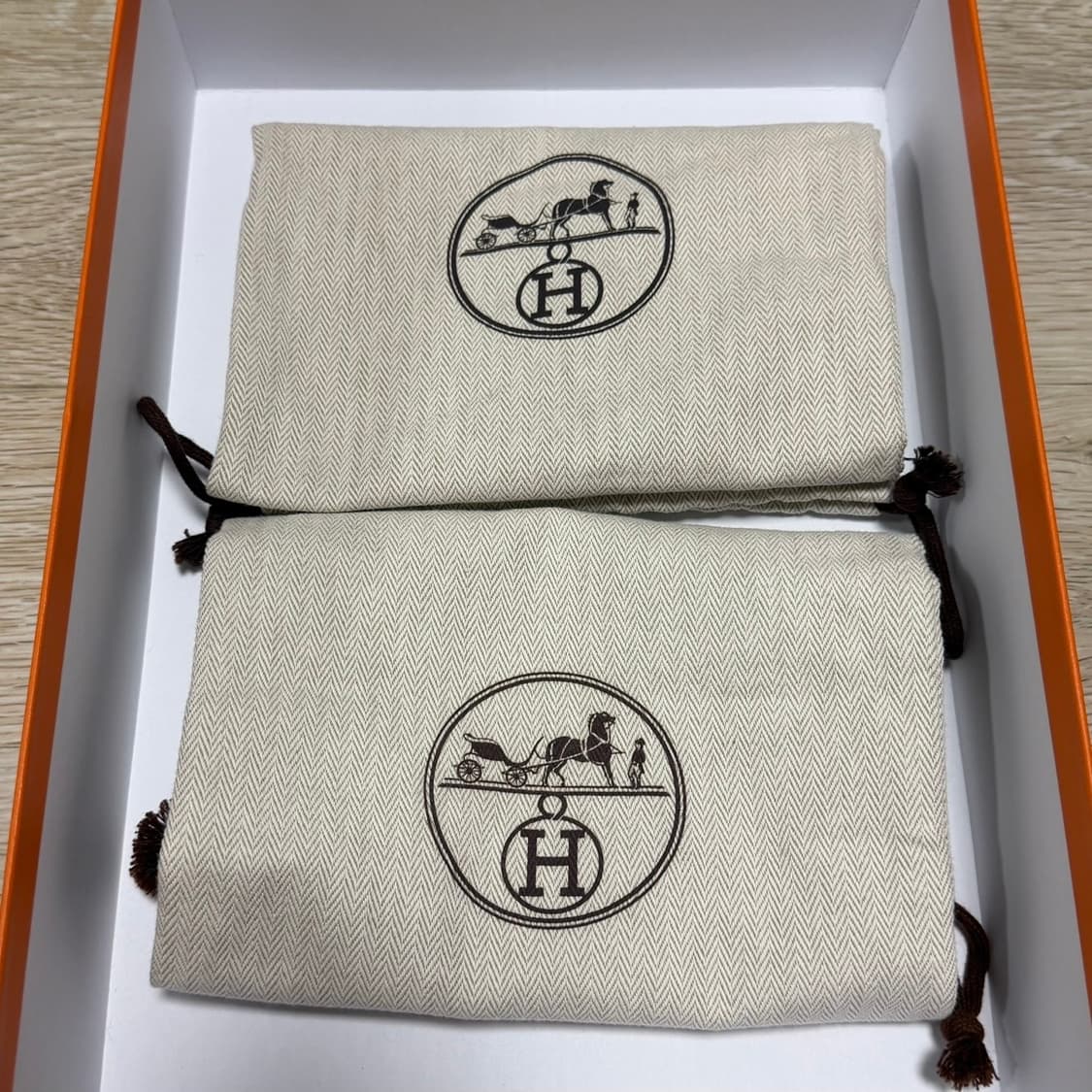 [S+급/42.5] 에르메스 이즈미르 투톤컬러 샌들 슬리퍼 상품이미지9