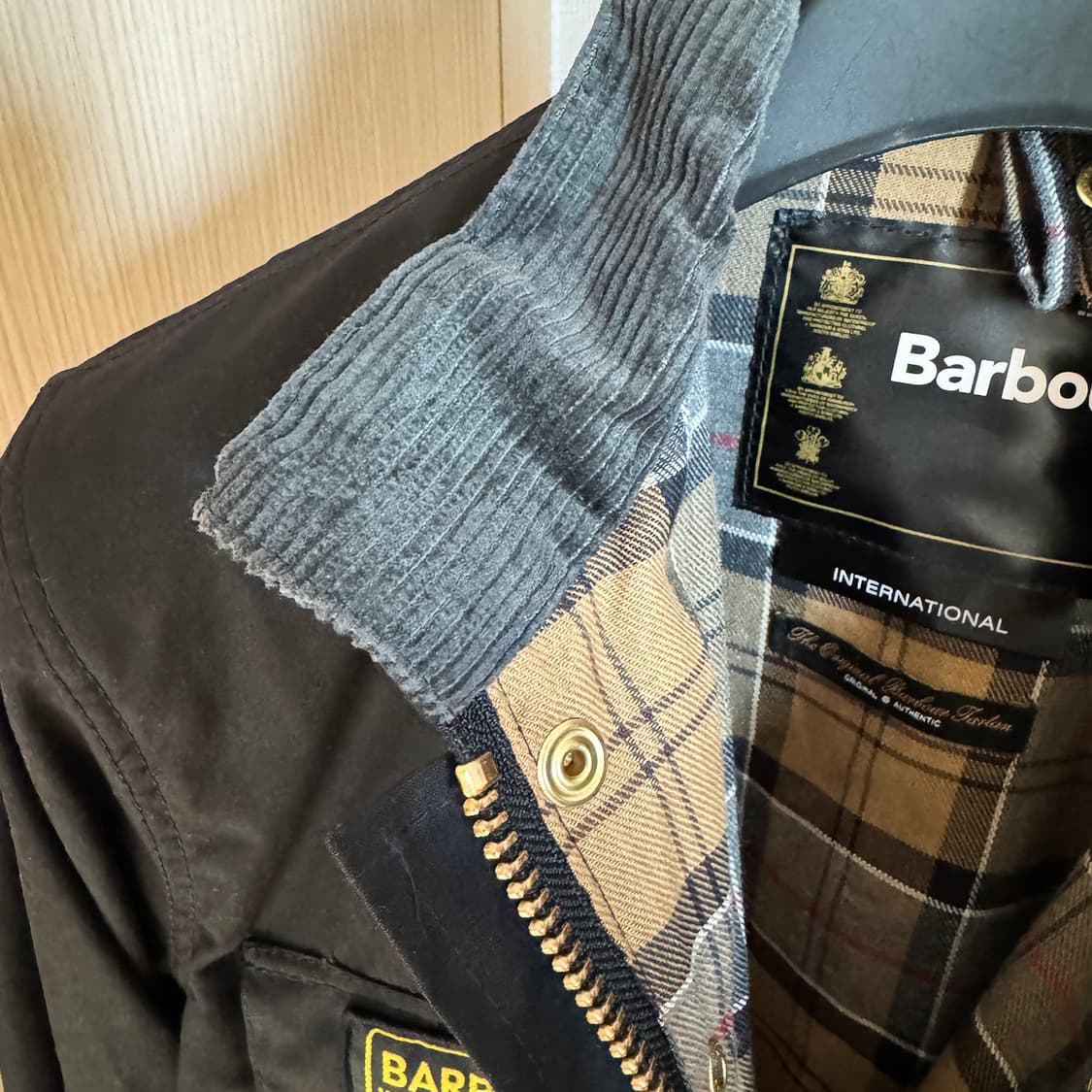 [36] 바버 인터내셔날 오리지날 재킷 - 블랙 / MWX0004BK51 상품이미지5