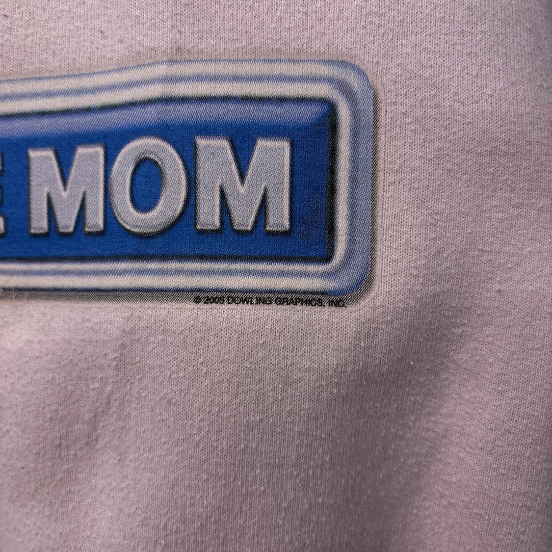 90s 길단 헤비 블론드 에어포스맘 서포터즈 프린팅 스웻셔츠 N704 상품이미지6