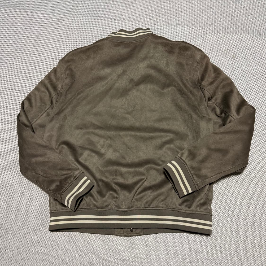 자라 스웨이드 바시티 자켓 상품이미지4