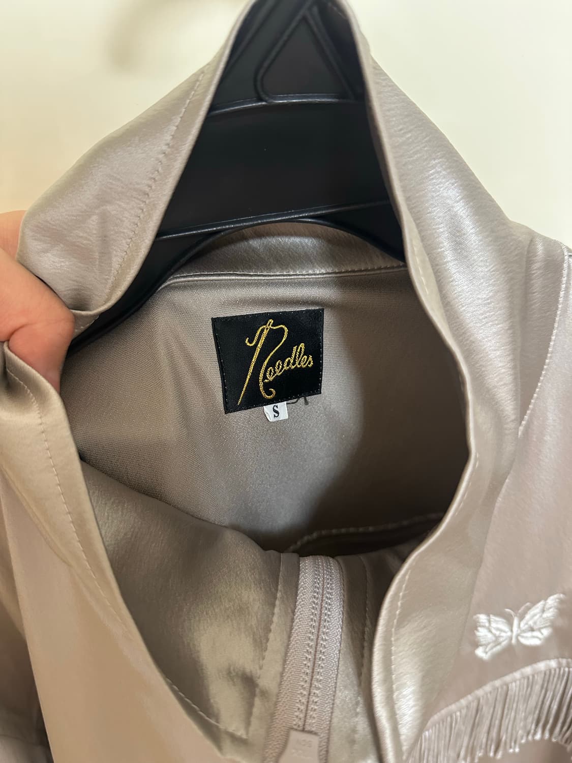 니들스 프린지 자켓 실버 상품이미지2