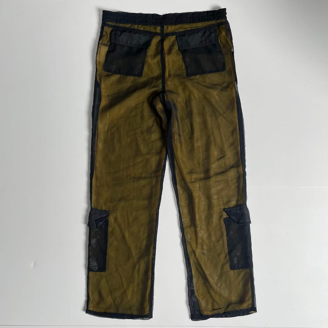 Versace sport 메쉬 폴리 더블 레이어드 팬츠 (italy) 상품이미지6