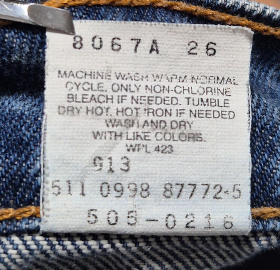 [36]90s US Made 리바이스 505 -422 상품이미지5