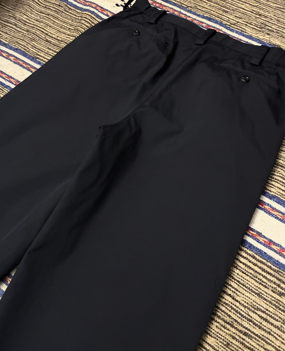 (30~32)Goi own 고이 오운 코튼 나일론 히든 지퍼 커브 팬츠  상품이미지8