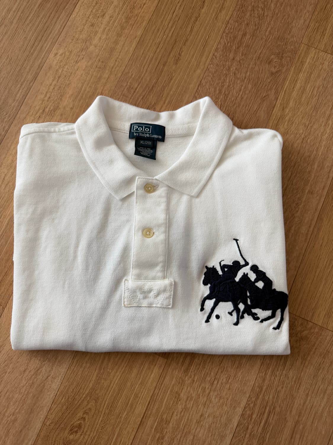 폴로 랄프로렌 보이즈 빅포니 반팔 카라티 XL(20) 상품이미지5