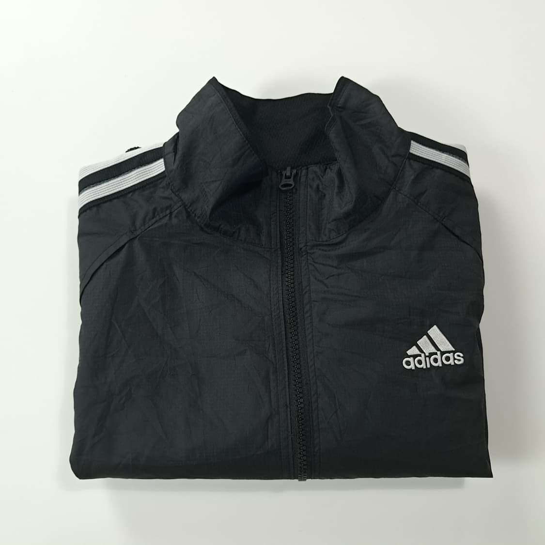 CK600 XL 아디다스 00s 블랙 바람막이 크롭 자켓 상품이미지6