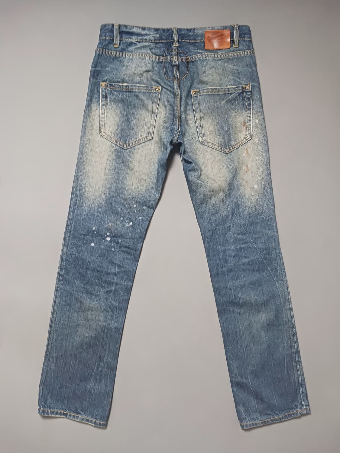 [32] 디스퀘어드2 소프트볼패치 레귤러진 청바지 상품이미지7