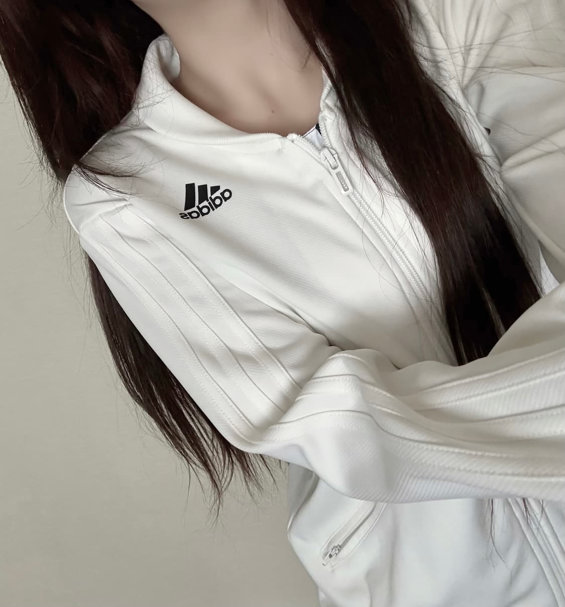 아디다스 화이트 져지 상품이미지1