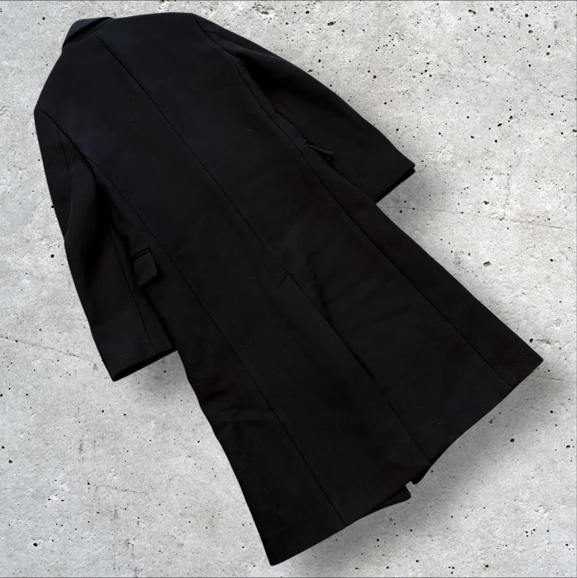 [34] 스텔라매카트니 수입택 블랙 더블 버튼 롱 코트 C986 상품이미지2