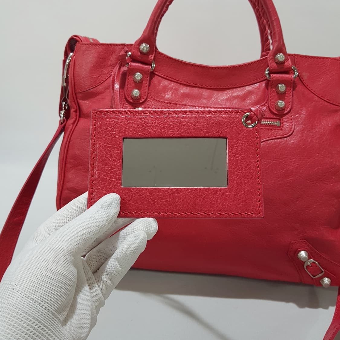 발렌시아가 자이언트 벨로 시티백 모터백 282010 상품이미지3