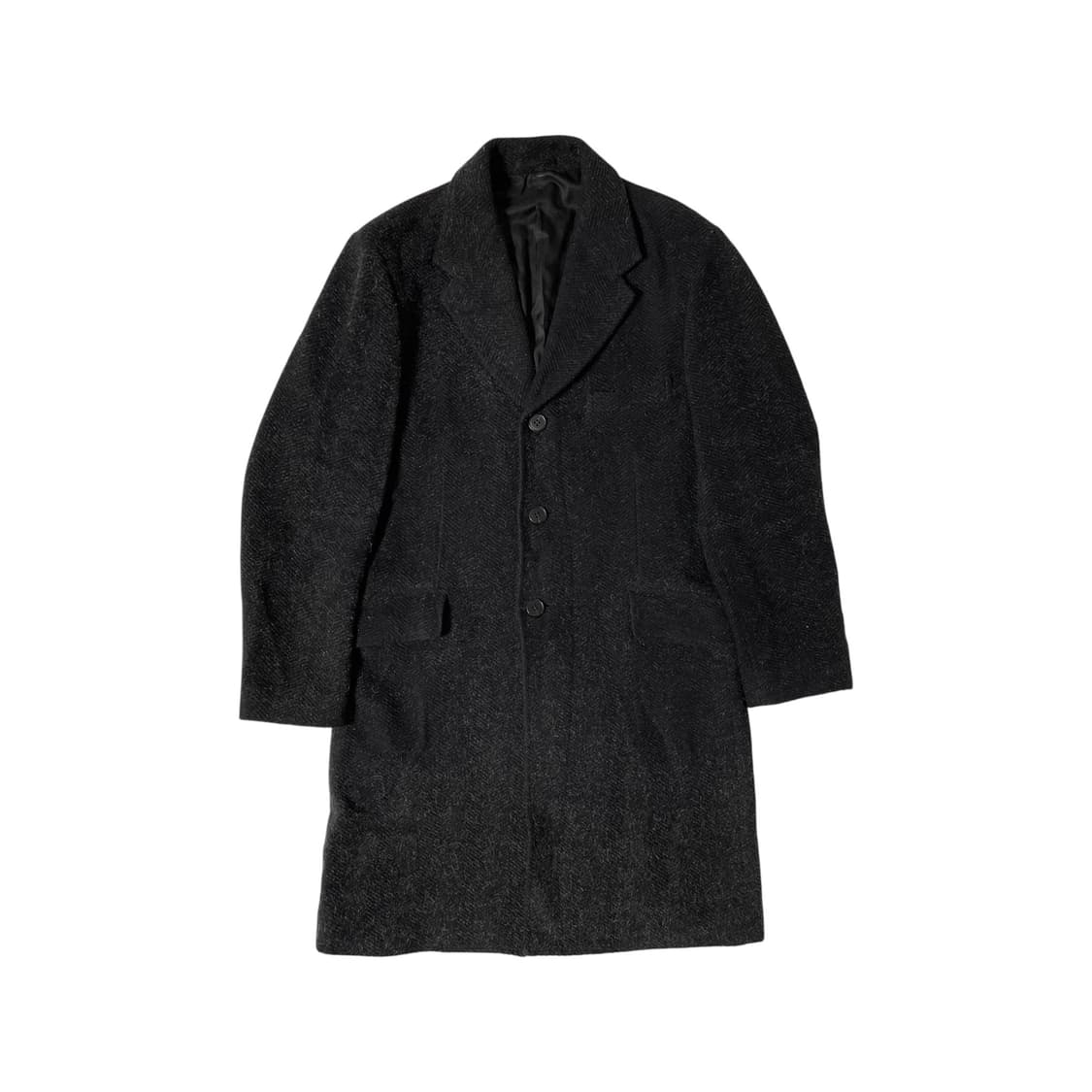 요지 야마모토 울 싱글 코트 상품이미지1