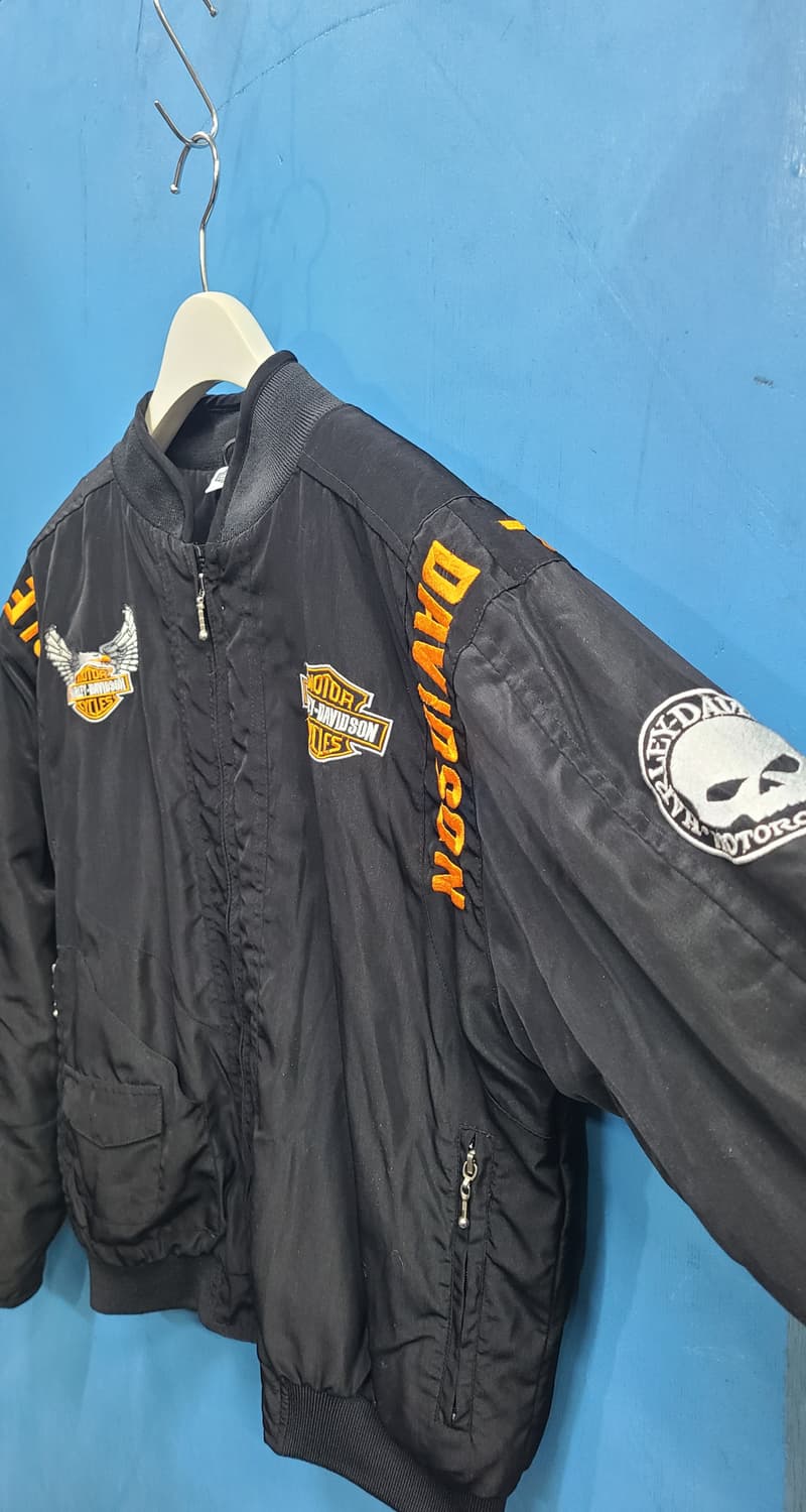 희귀 빈티지 할리데이비슨 블루종 상품이미지5
