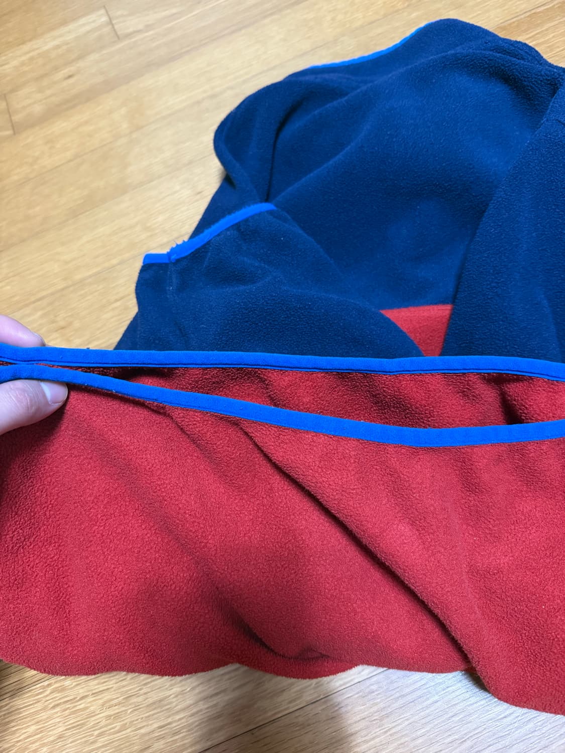 파타고니아 신칠라 M 네이비레드 상품이미지5