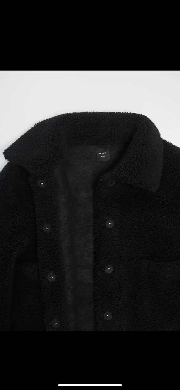 SHOP M - Andre fur jacket  Black 38 상품이미지5
