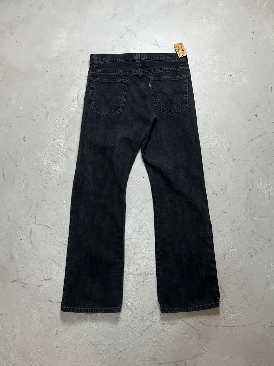 00's 리바이스 517 블랙 부츠컷 플레어진 상품이미지4