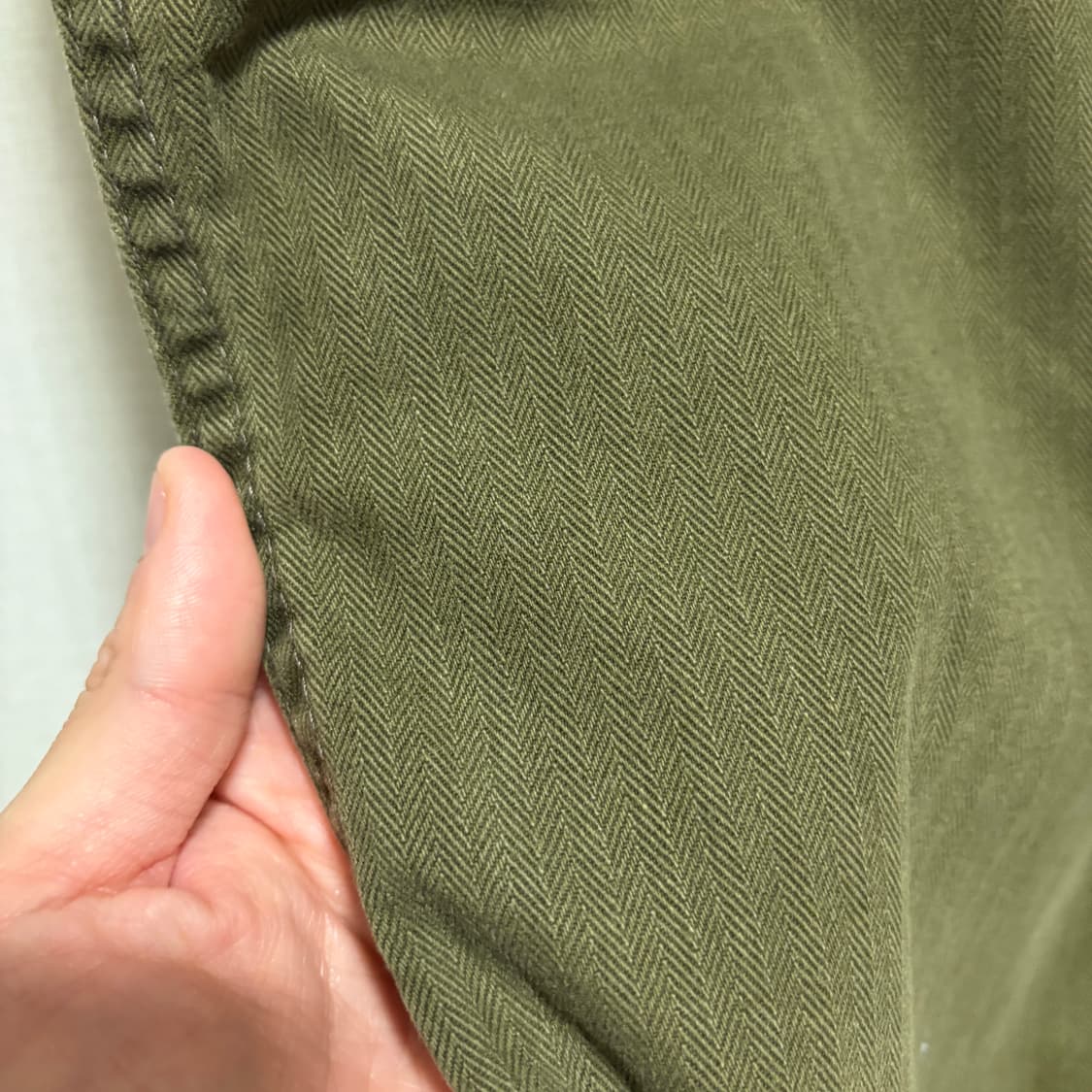 히스테릭글래머 헤링본 카고 팬츠 / 올리브, 31 상품이미지8