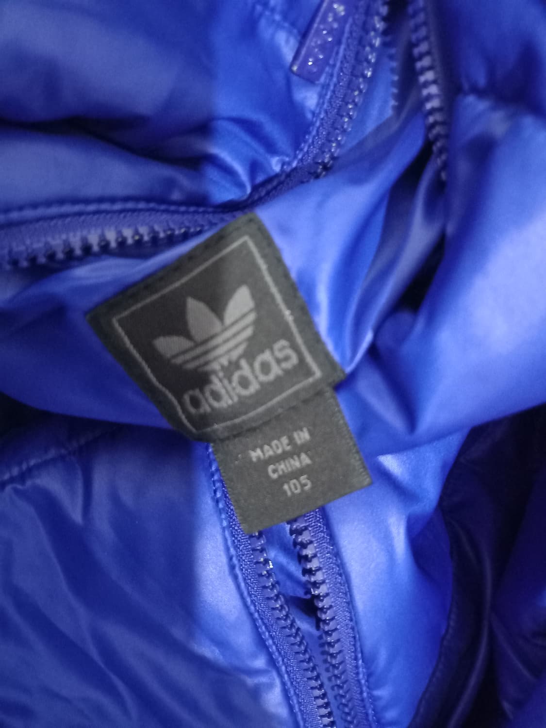 아디다스 첼시FC 리버시블 화이트 블루 양면패딩 105/XL 상품이미지5