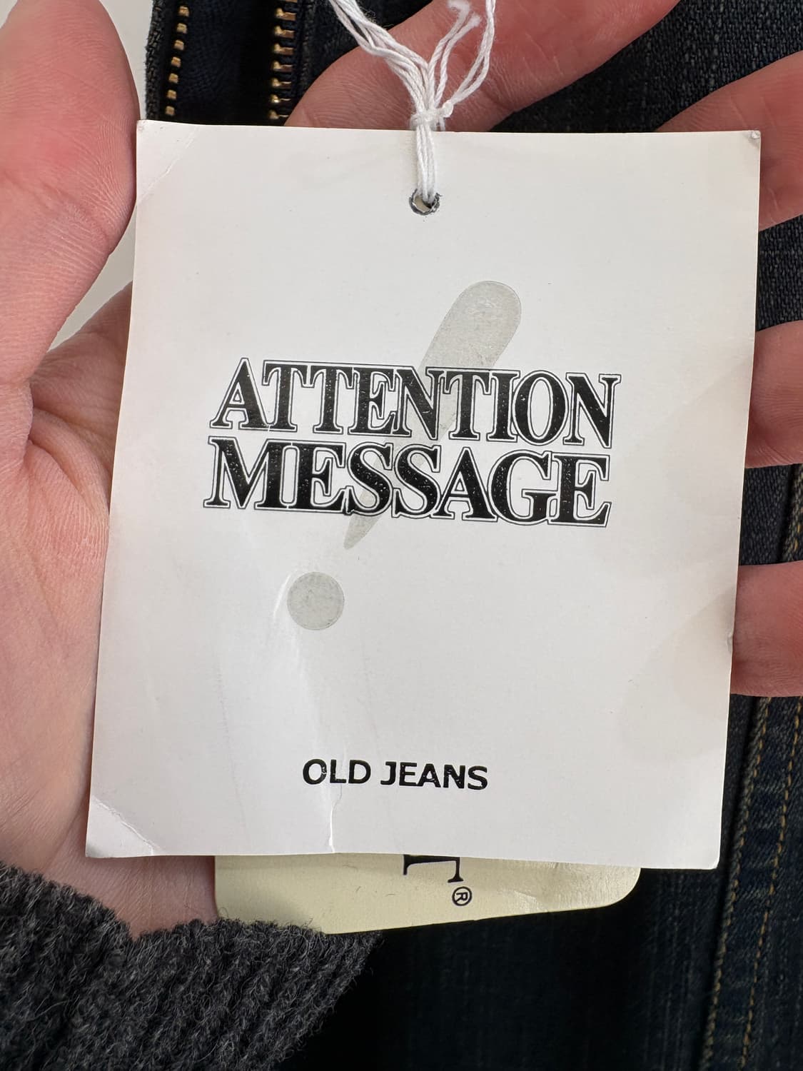 ATTENTION MESSAGE 데님스커트 상품이미지7