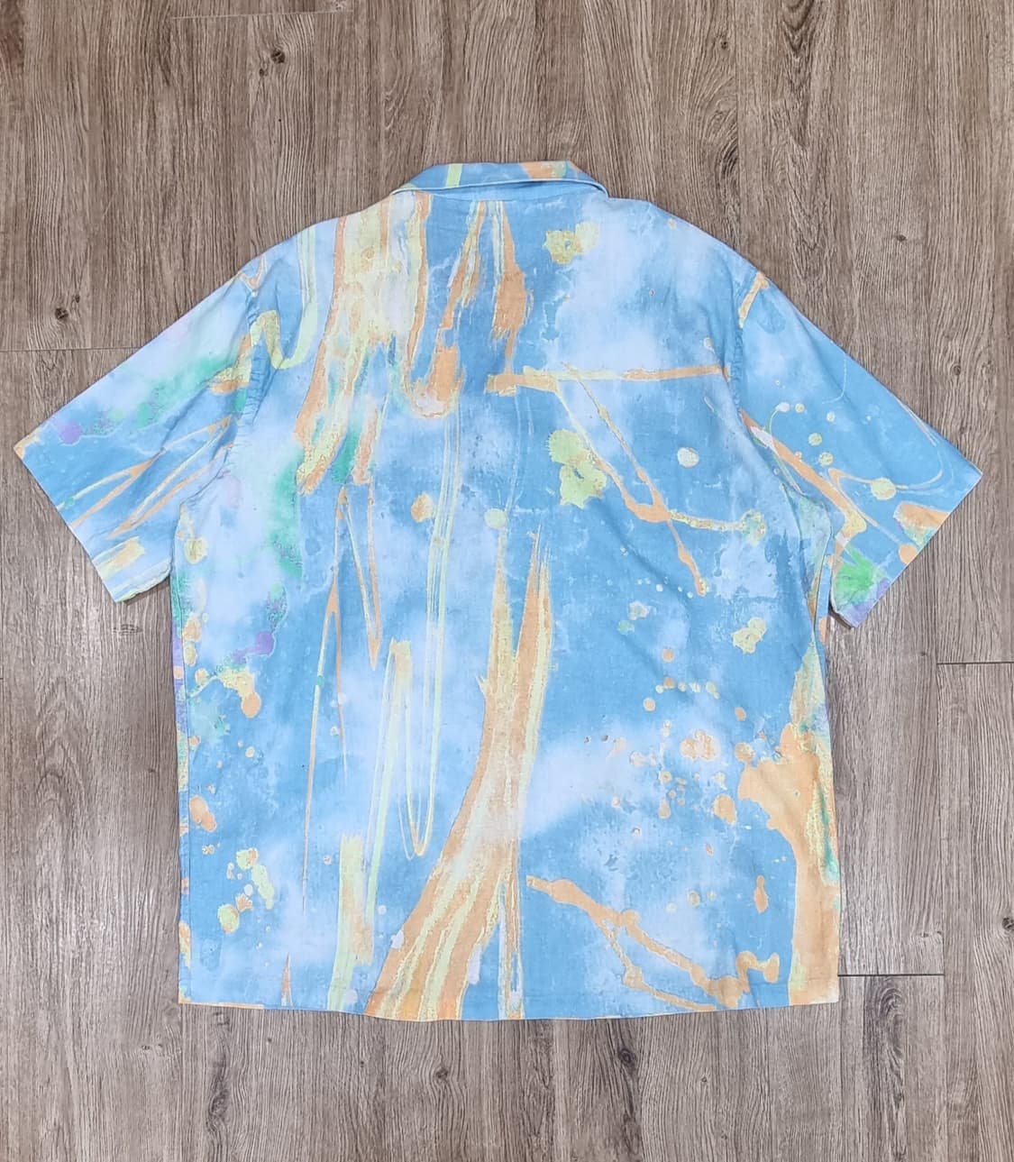 ZARA 자라 페인팅 프린트 반팔 L _ 남성, XL 추천 상품이미지5