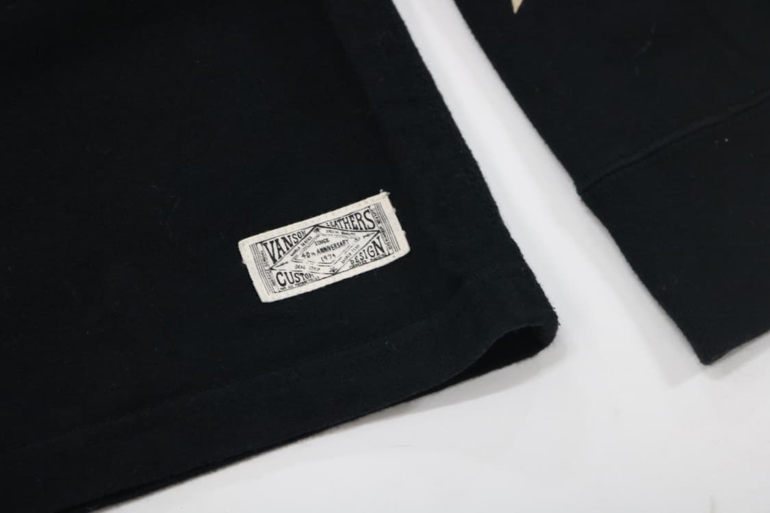 VANSON 밴슨 40주년 기념 스타 그래픽 롱 슬리브 티셔츠 (S) 상품이미지6