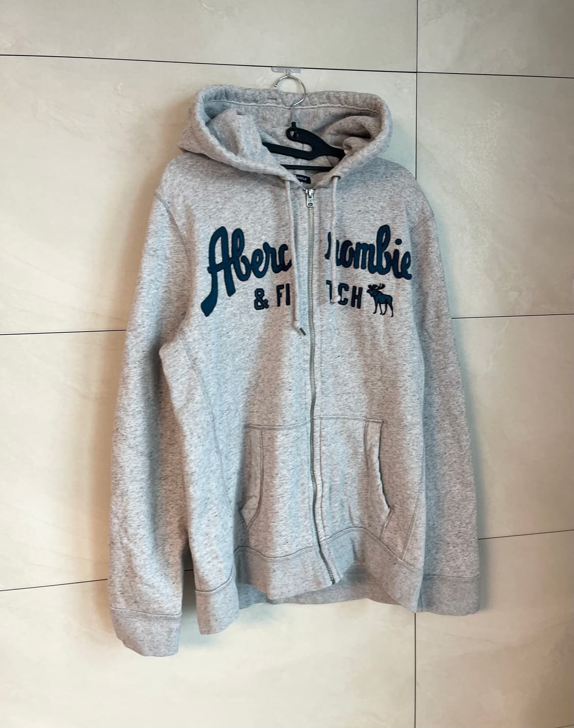 아베크롬비 순록 후드집업 그레이 (L size)  상품이미지1