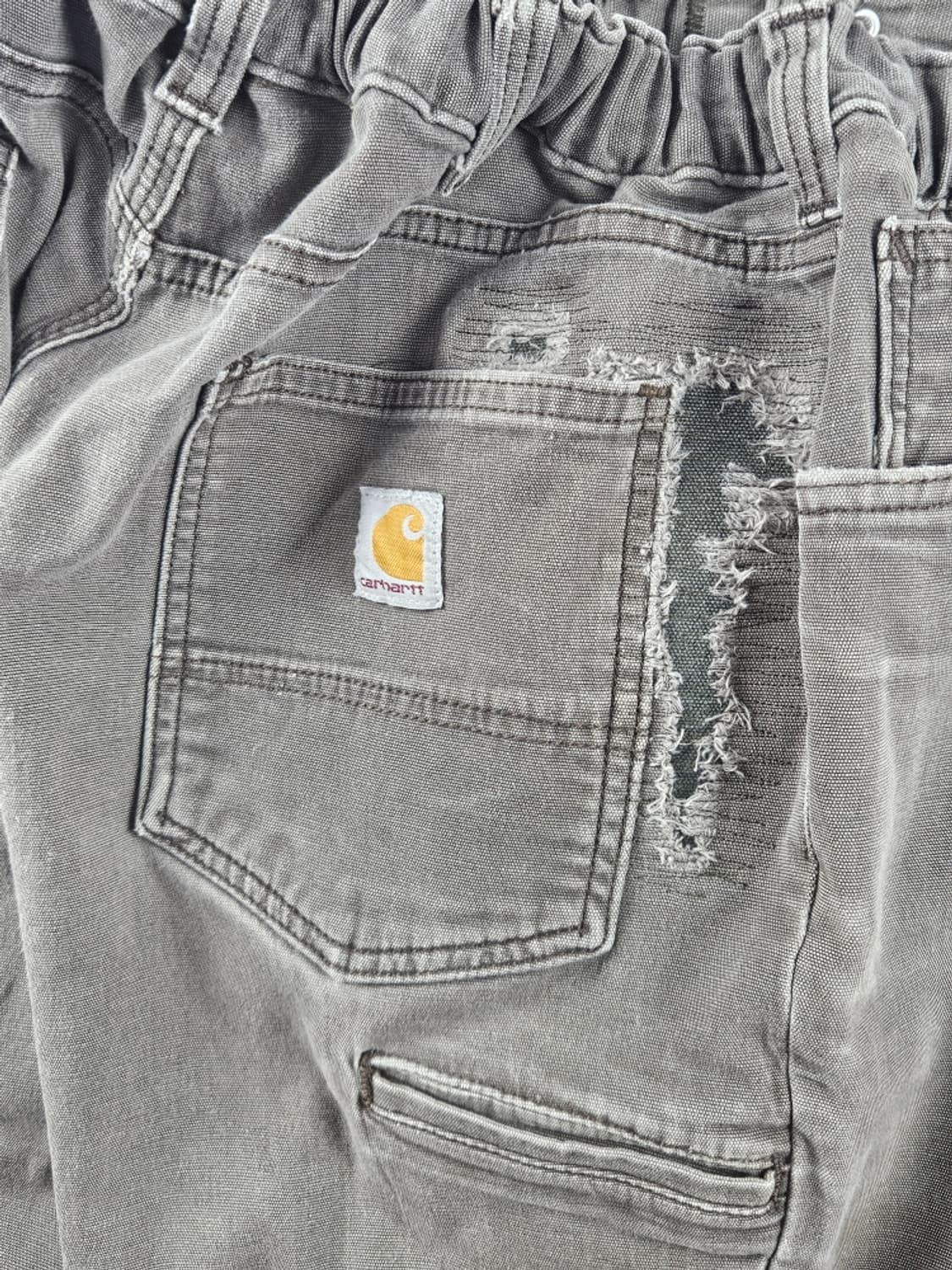 칼하트 밴딩 리페어 코튼 캔버스 카펜터 팬츠 (40X30)/ 11045 상품이미지8