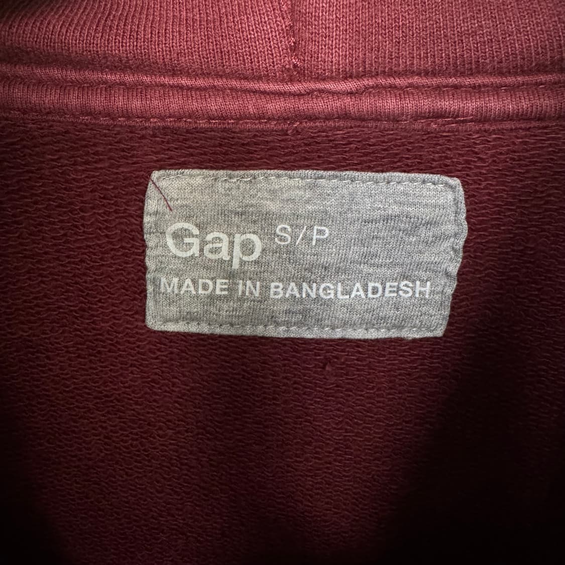 갭 로고 후드티 상품이미지3