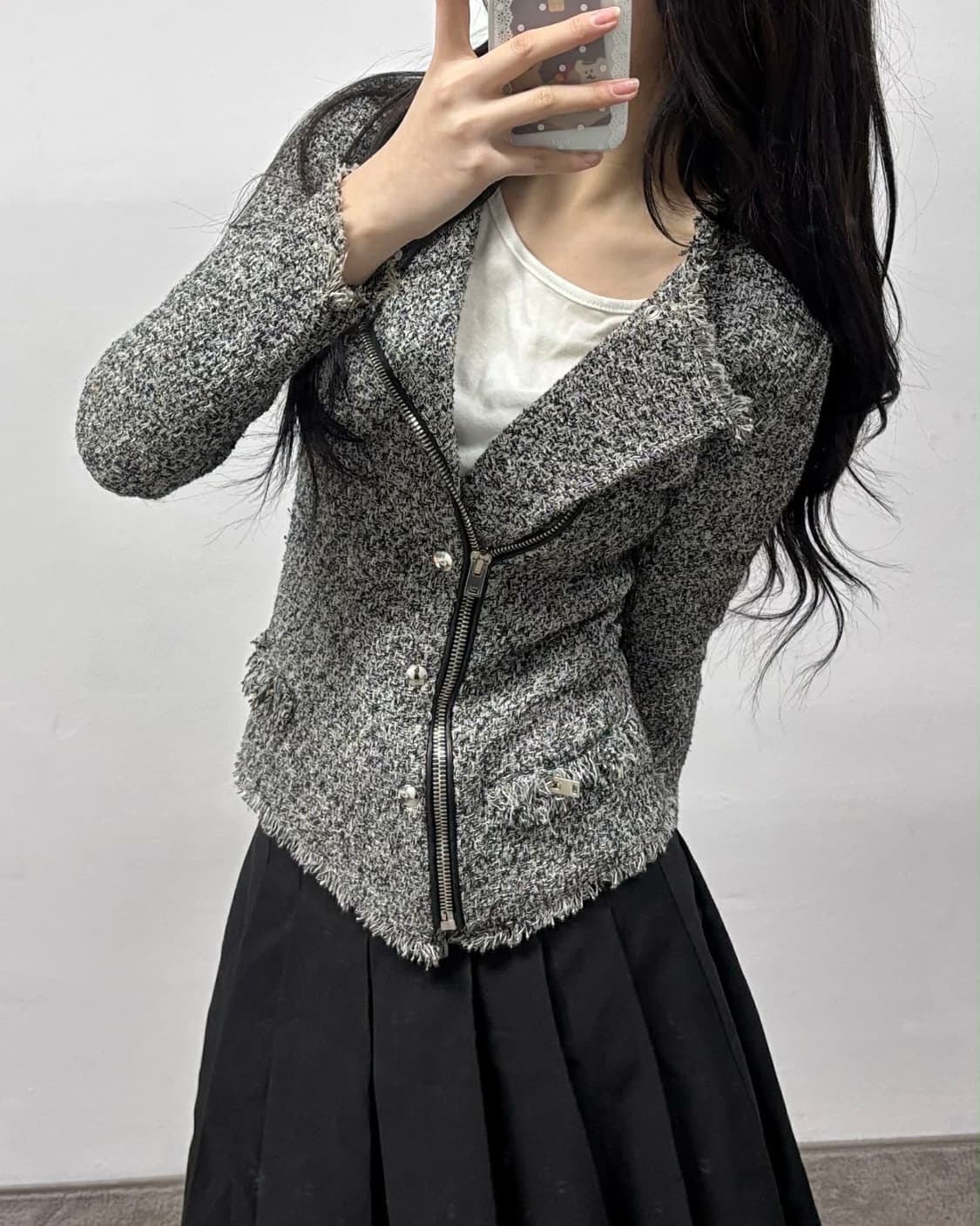 [34] IRO 이로 한섬 칼로타 트위드 집업 자켓 상품이미지3