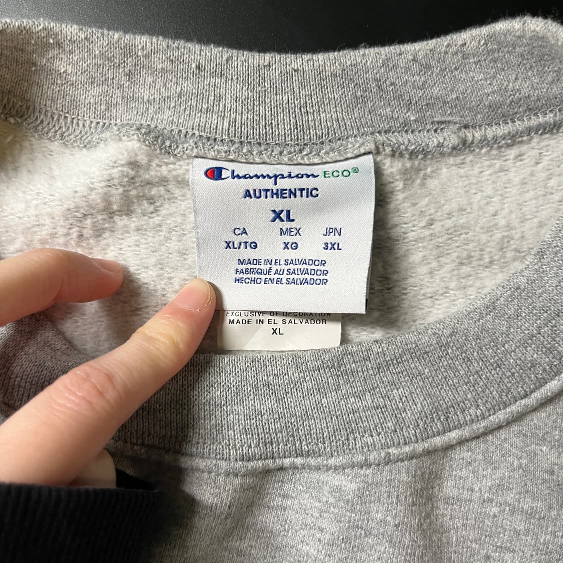 챔피온 맨투맨 상품이미지4