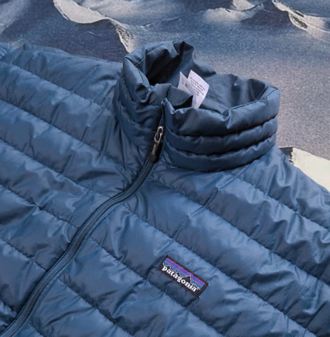(L)파타고니아 네이비 다운스웨터 패딩 자켓 상품이미지2