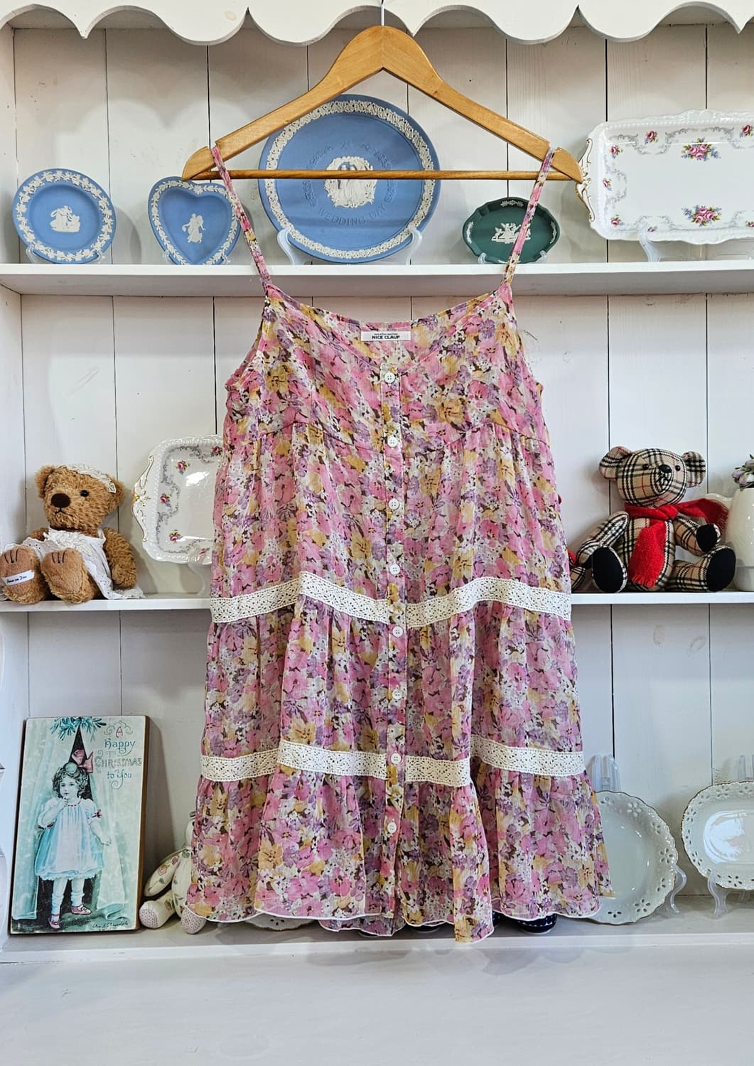 플라워 쉬폰 원피스 상품이미지1