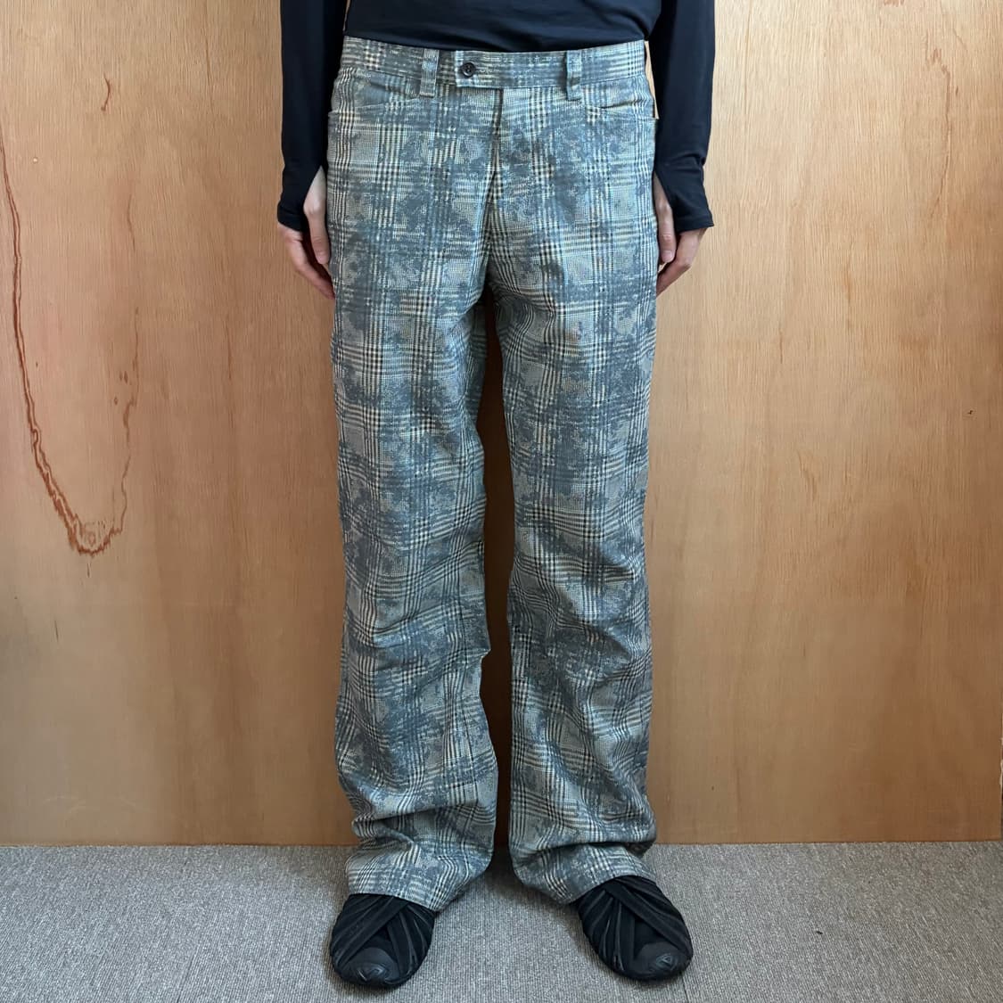 토네이도마트 패턴 플레어 팬츠 상품이미지1